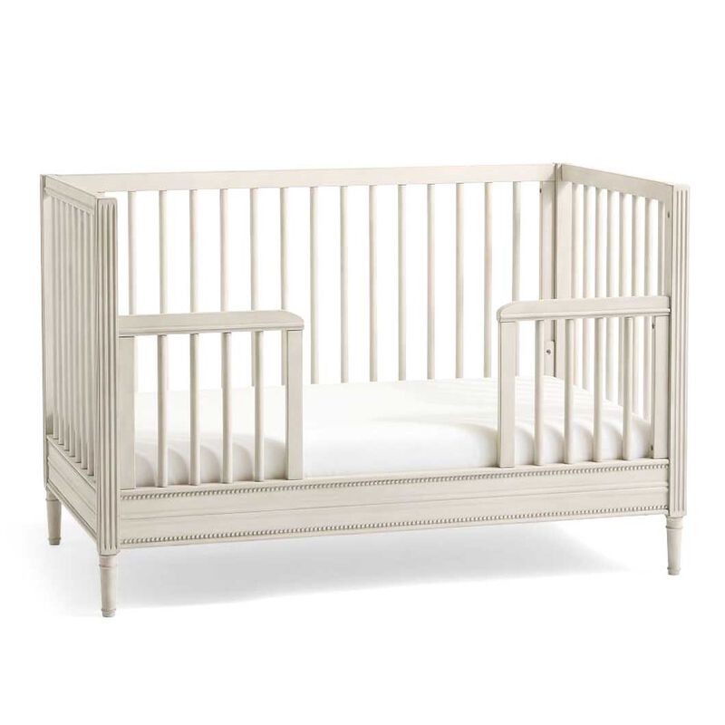 Pottery Barn Kids Harlow Convertible Crib Antique Gray image number 0